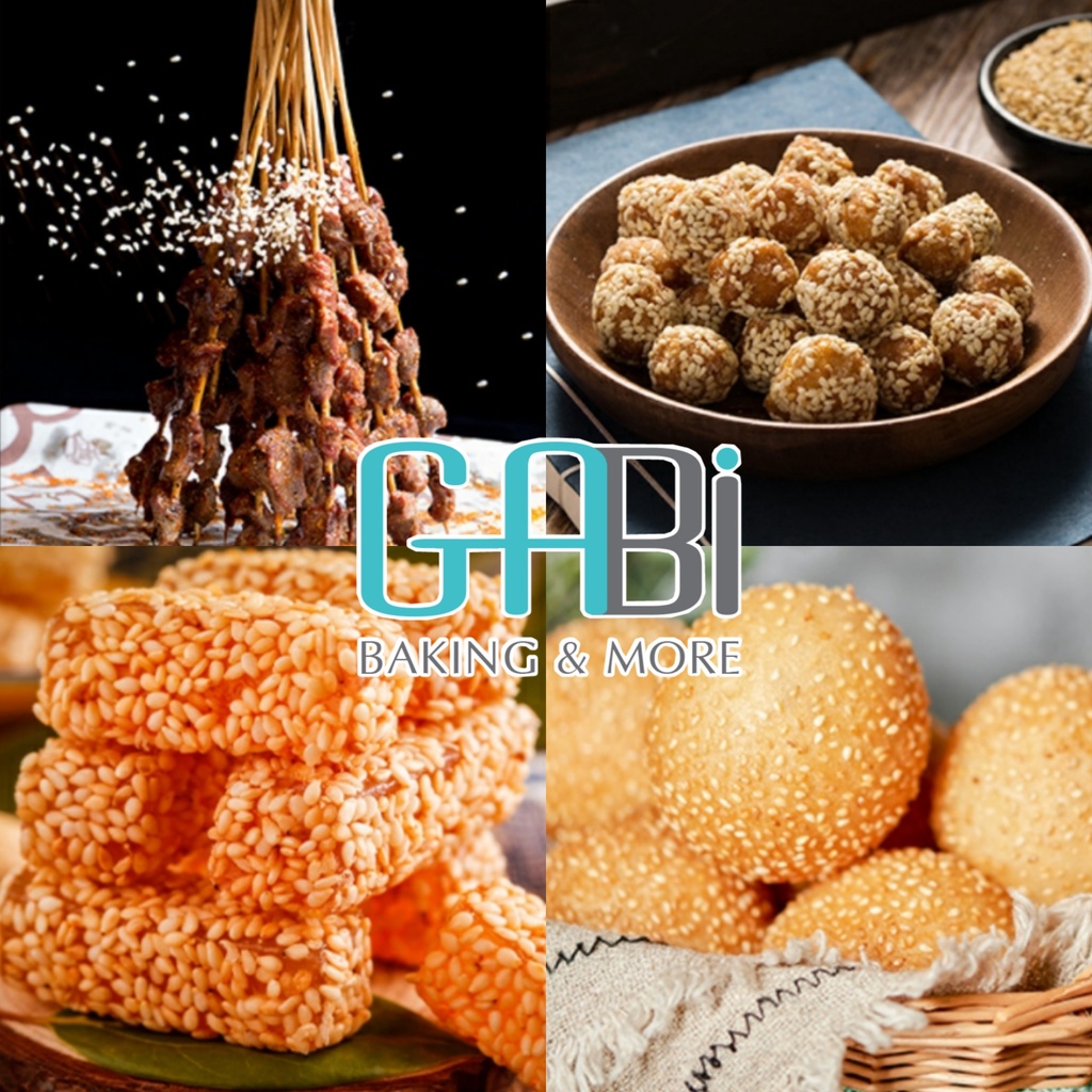 100g vừng trắng/đen rang chín