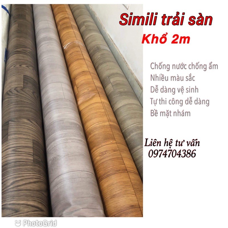 Combo60 m2 Trải sàn tapi vân sần