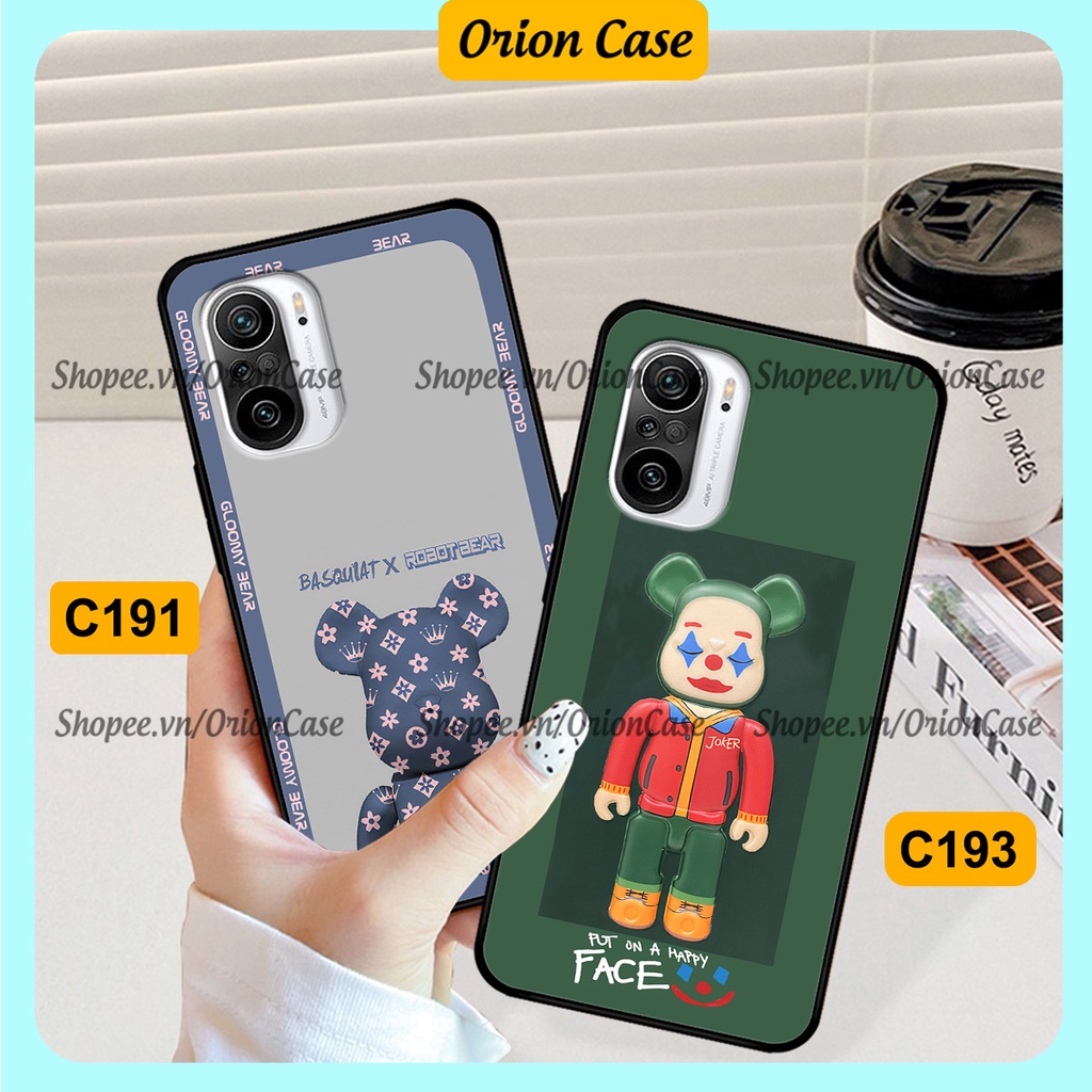 Ốp lưng Xiaomi Redmi K40 / Redmi K40 Pro in hình bearbrick 3D thời trang, cá tính. ốp chống sốc, bền đẹp
