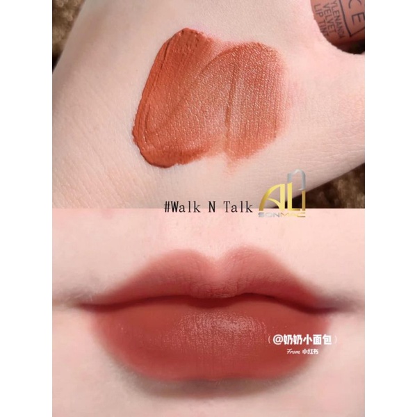Son kem 3CE velvet lip tint #Walk N Talk #Nâu Đào Đậm | BigBuy360 - bigbuy360.vn