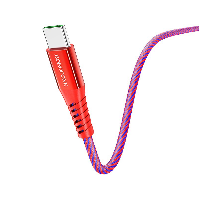 Cáp Sạc Nhanh TYPE C Borofone BU13 5A Hổ Trợ Sạc Nhanh VOOC OPPO - BH 6 Tháng 1 Đổi 1 (MÀU SẮC NGẪU NHIÊN)