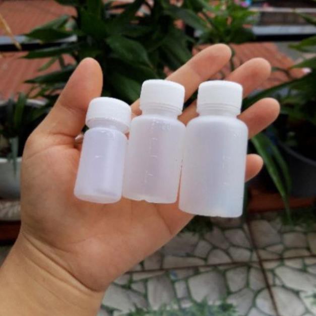 [SIÊU RẺ] [100c] Hũ nhựa 10ml,15ml,30ml chiết mỹ phẩm , phụ kiện du lịch