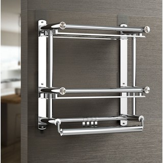 Giá Treo Khăn Phòng Tắm INOX SUS304  lắp đặt dán tường hoặc khoan tường