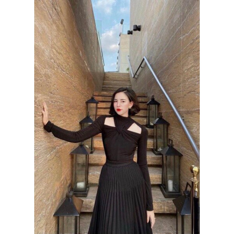 ÁO ZIP XOẮN NGỰC SIÊU HÓT "TRÀ XANH"