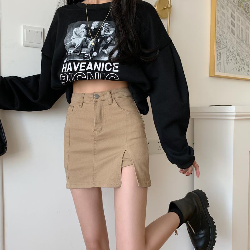 Quần Short Jeans Giả Váy Thời Trang Hè 2021 Cho Nữ | BigBuy360 - bigbuy360.vn