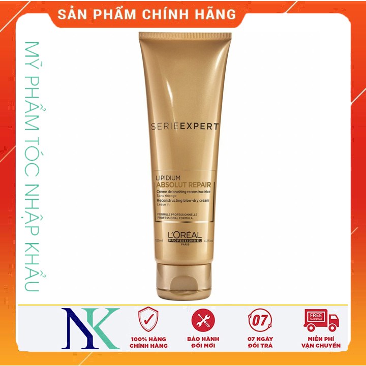 KEM DƯỠNG XẢ KHÔ CHỐNG NHIỆT LOREAL 125ML