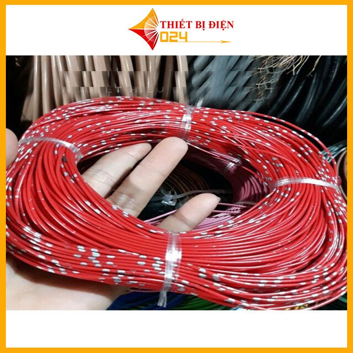 Cuộn 100 mét dây điện nhật lõi đồng 0.3mm, 0.5mm, 0.85mm, 1.25mm, 2mm chuyên dùng cho ô tô xe máy