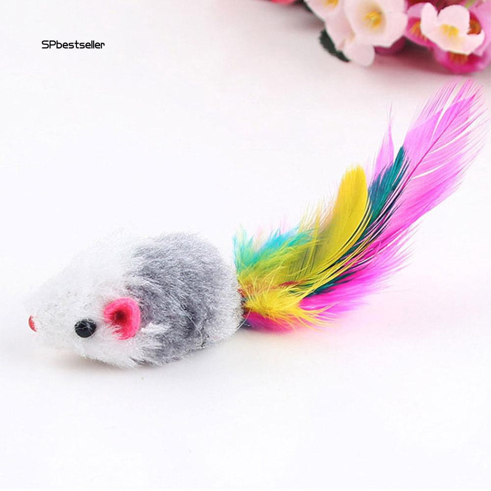 Set 10 đồ chơi hình chuột dành cho mèo con đầy độc đáo