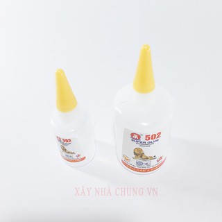 Keo dán 502 cao cấp chai lớn