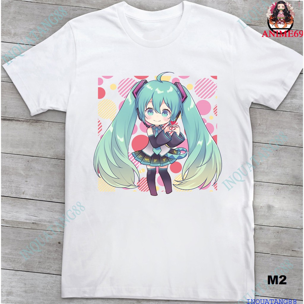 áo thu nam nữ- Hatsune Miku