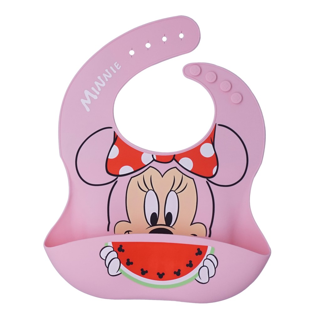 Yếm ăn silicone Disney