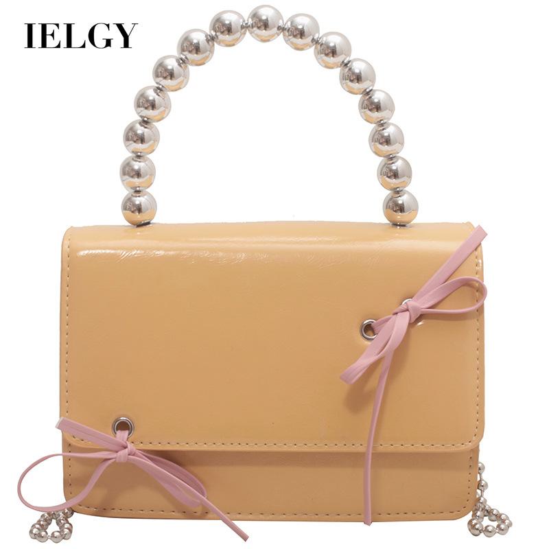 Túi Đeo Vai Hình Vuông Cỡ Nhỏ Phối Dây Xích Thời Trang Cho Nữ