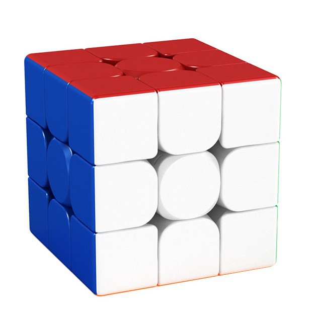 Rubik 3x3 Nam Châm MoYu RS3M 2020 Stickerless 3x3x3 Khối Lập Phương Robik 3 Tầng (Hãng Mod M) - NC3302