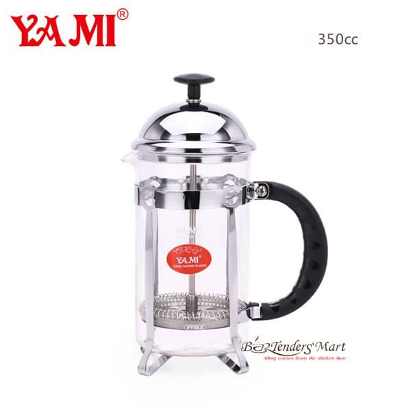 French Press – Sliver 350ml – Bình Pha Cà Phê Kiểu Pháp