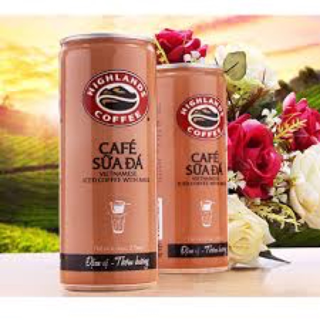 Thùng 24 Lon Cafe Sữa Đá Higland 235ml