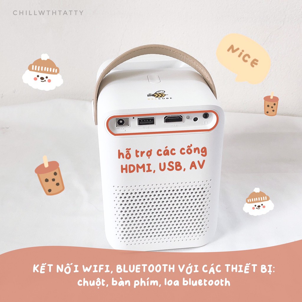 [BẢO HÀNH 12 THÁNG 1 ĐỔI 1] Máy chiếu Beecube X2 MAX chính hãng | Chillwthtatty |