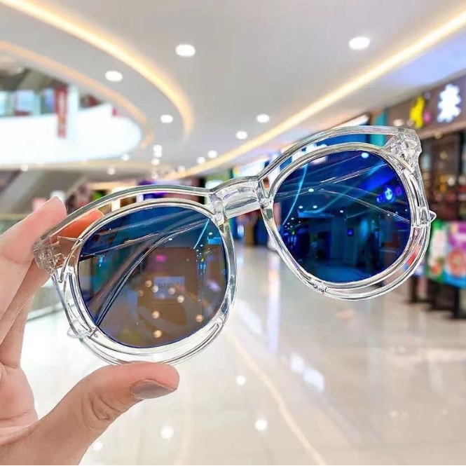 Mắt Kính Tráng Gương 2 Gọng Sành Điệu Cho Bé Trai Bé Gái