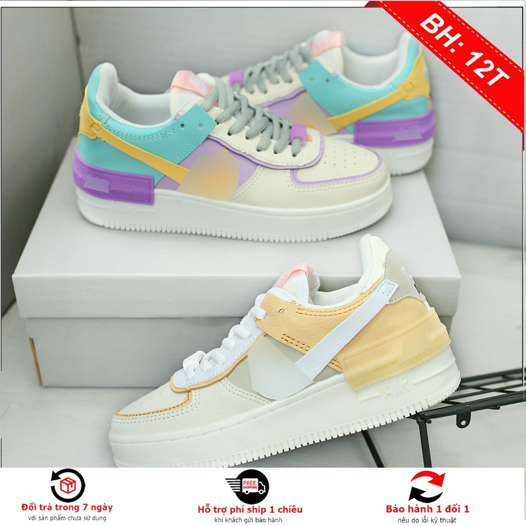 Giày Sneaker Air Thể Thao Nam Nữ AF1 force 1 Cao Cấp Chọn Màu