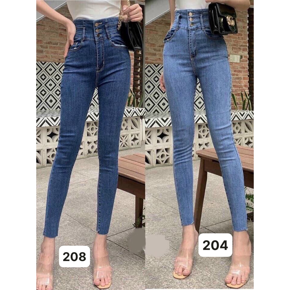 Quần Jeans Nữ Cao Cấp MS80( Hình thật)