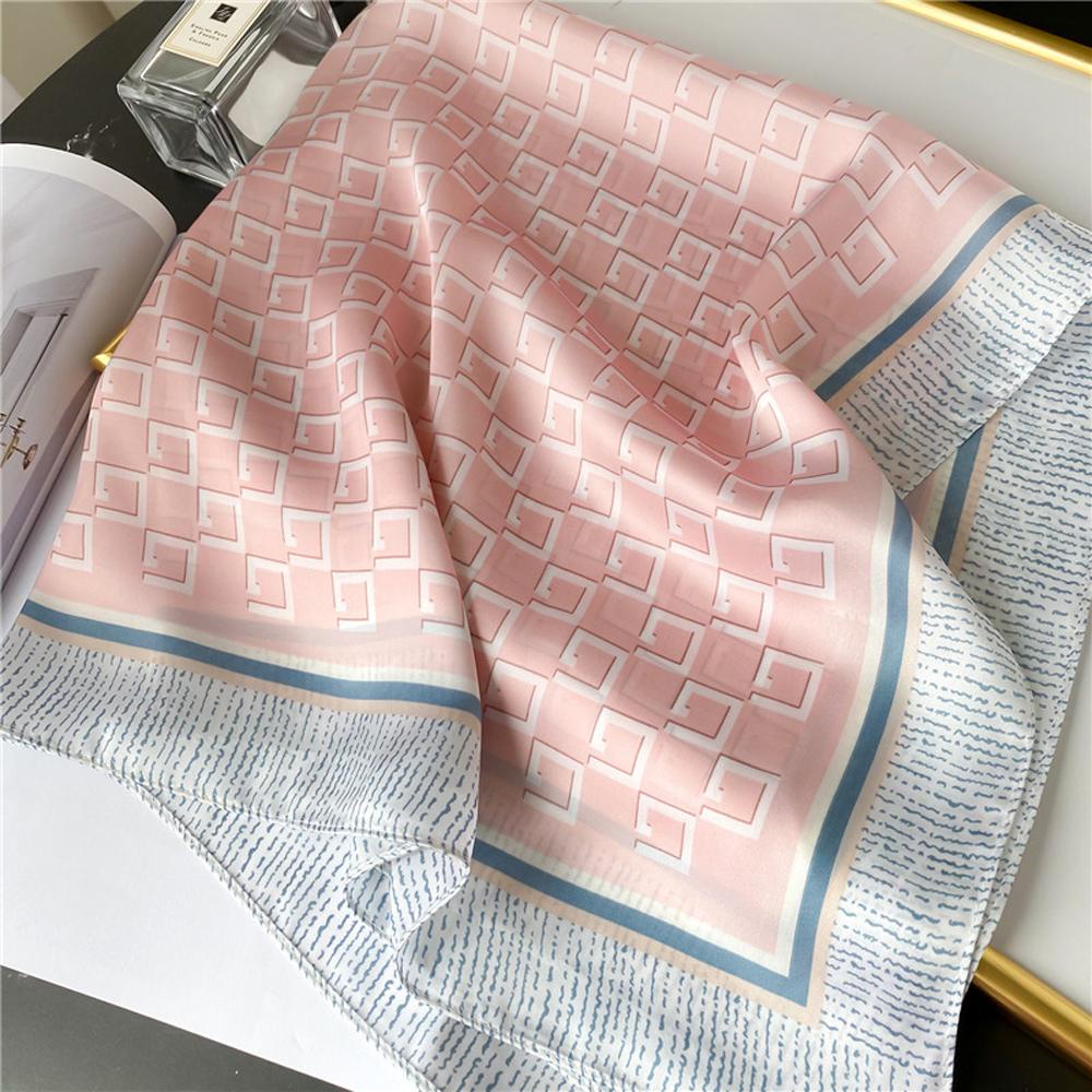 Khăn Choàng Cổ Hình Vuông 70 * 70cm Dành Cho Nữ