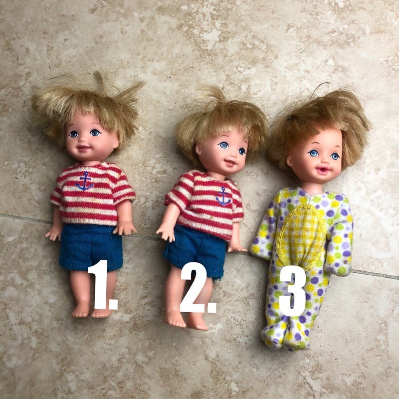 Bs- Búp bê kelly nam tommy chính hãng mattel