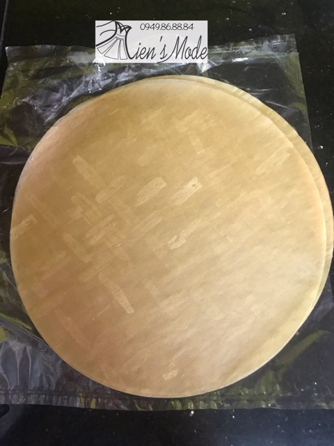 2 tập Bánh đa nem nâu Thổ Hà tròn to 18 lá/tập 23cm
