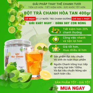 Bột trà chanh hòa tan có đường