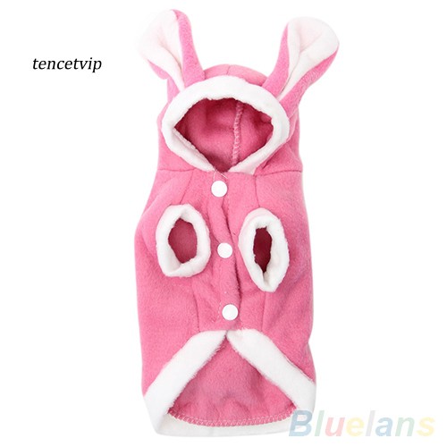 Áo Hoodie Tai Thỏ Dễ Thương Cho Thú Cưng