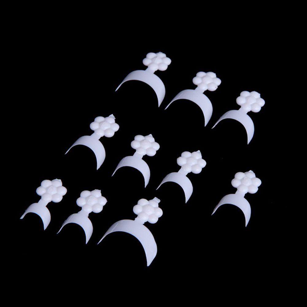 Set 500 Móng Tay Giả Ngắn Phong Cách Pháp Thời Trang