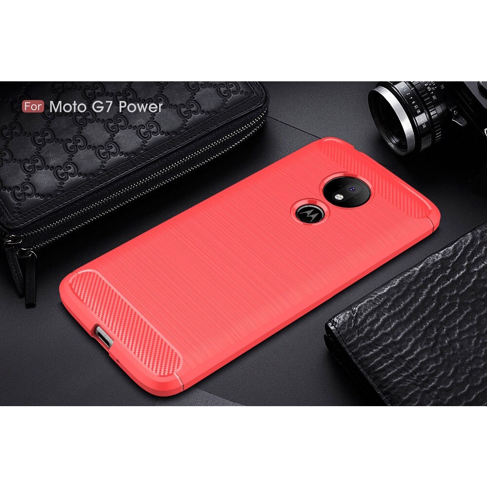 Ốp điện thoại silicon TPU mềm chống sốc cho Motorola Moto G7 Power Moto G7 Play