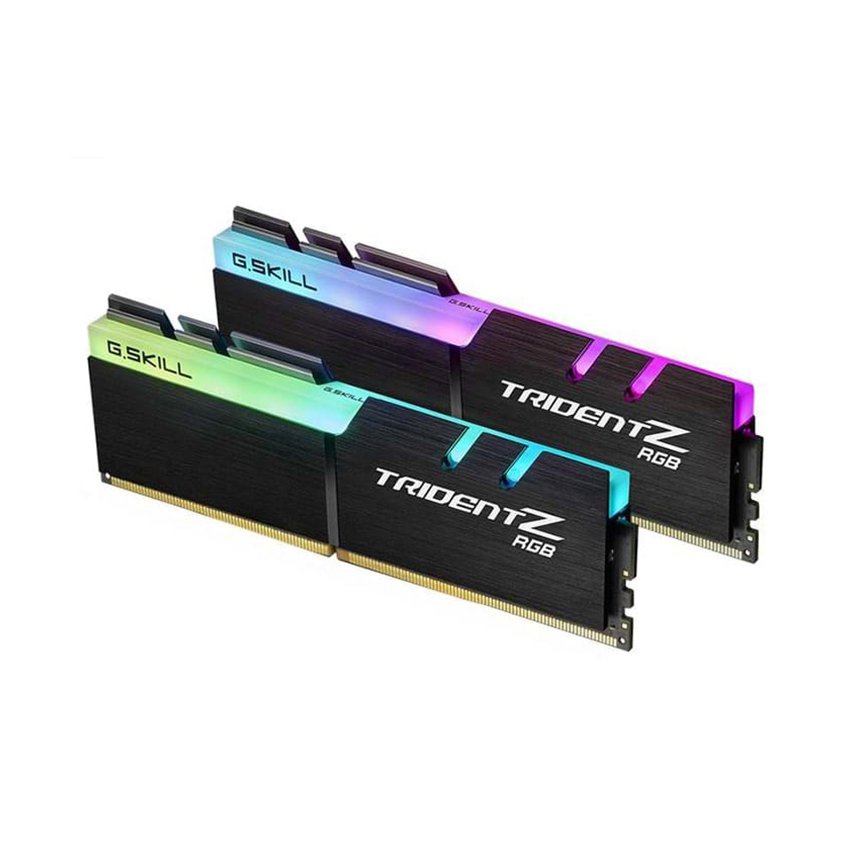 Bộ nhớ RAM Gskill Trident Z RGB (F4-3200C16D-16GTZR) 16GB (2x8GB) 3200MHz - Hàng Chính hãng