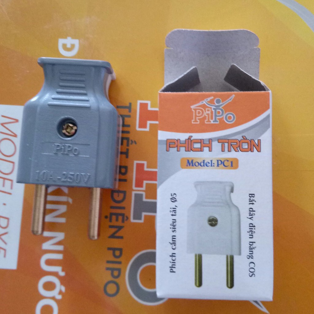 PHÍCH CẮM TRÒN & CÁI SIÊU TẢI CS2000W