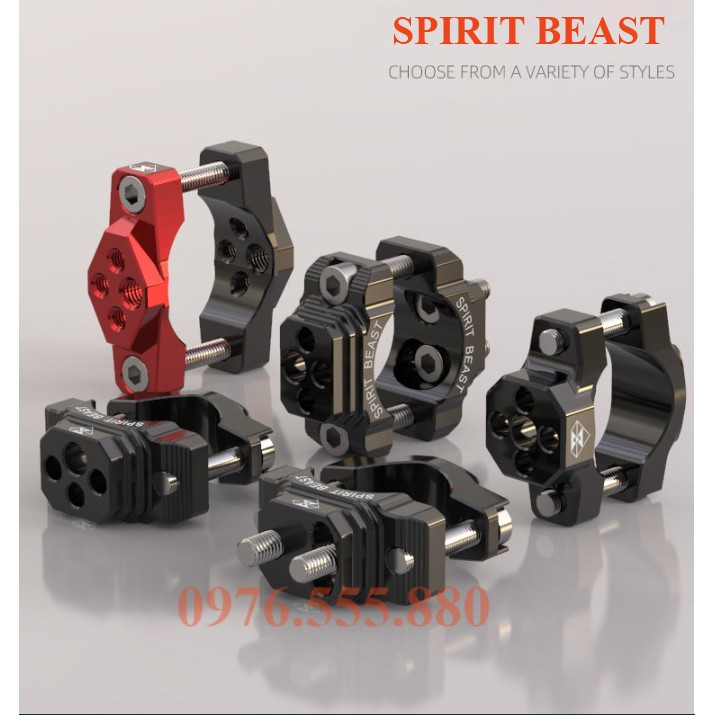 Cùm CNC Bắt Ghi Đông, Bắt Phuộc Đa Năng Spirit Beast