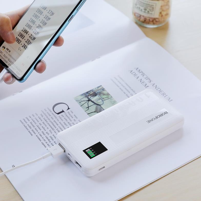 XINH-SANG-SỊN Pin sạc dự phòng 10000mah BOROFONE BT32 Chính Hãng