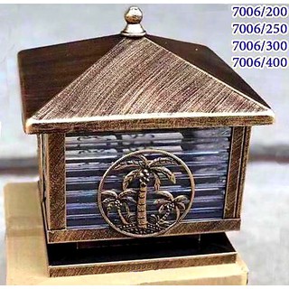 Đèn Trụ Cổng YUIKIMY Trang Trí Ngoài Trời , Trang Trí Sân Vườn và Cực Kỳ Tiết Kiệm Điện[ Bảo hành 3 năm]