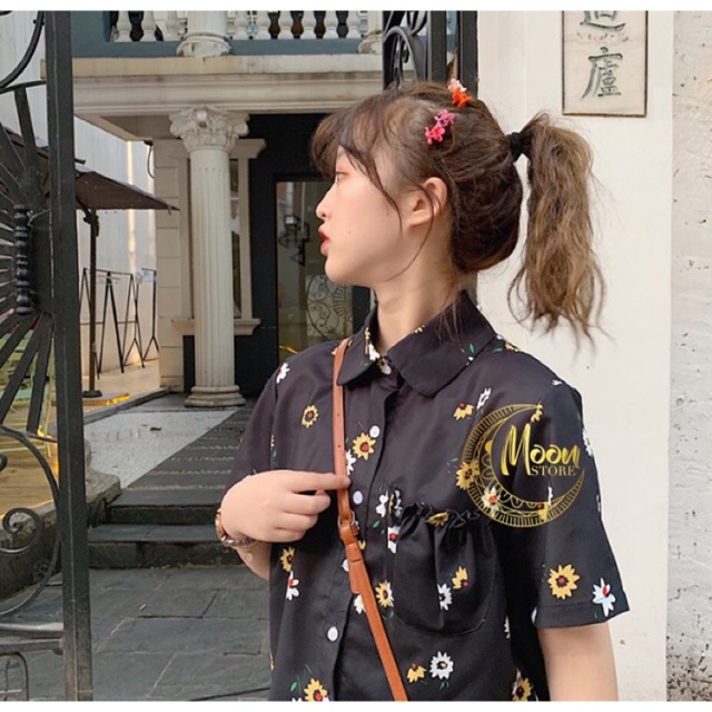 ÁO SƠ MI ULZZANG DAISY CRUSH UZ24003