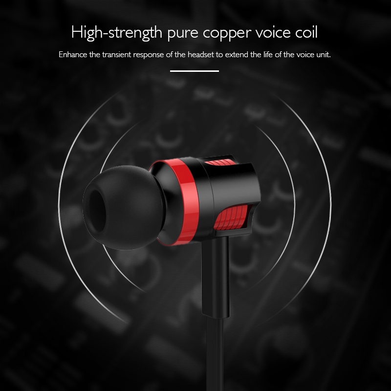 Tai nghe nhét trong giắc cắm 3.5mm chống ồn chất lượng cao | BigBuy360 - bigbuy360.vn