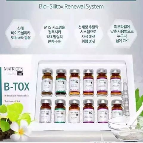Tảo Biển Thay Da B-tox peel 4 màu - Full hộp