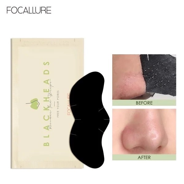 Miếng Dán Lột Mụn Đầu Đen Vùng Mũi FOCALLURE Blackhead Remover Pore Strips | FA-171