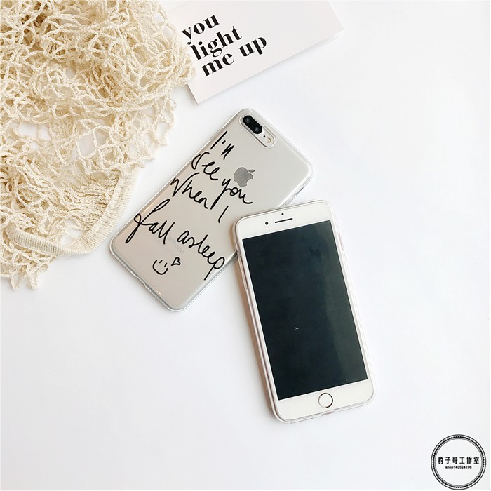 ốp lưng trong suốt kèm dây đeo cho điện thoại iphone 7/7plus | BigBuy360 - bigbuy360.vn