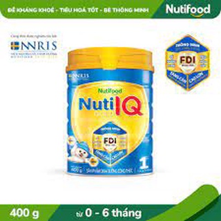 Sữa bột nuti iq gold 1 từ 0-6 tháng - đề kháng khỏe và tiêu hóa tốt date 4.2023