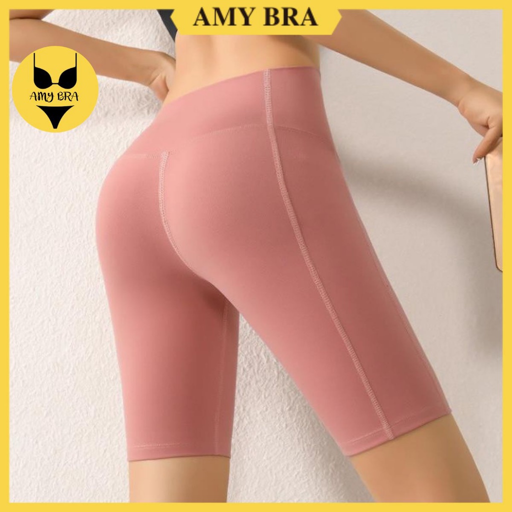 Quần Tập Gym Nữ  FREESHIP  Quần Legging Thể Thao AMYBRA QL048