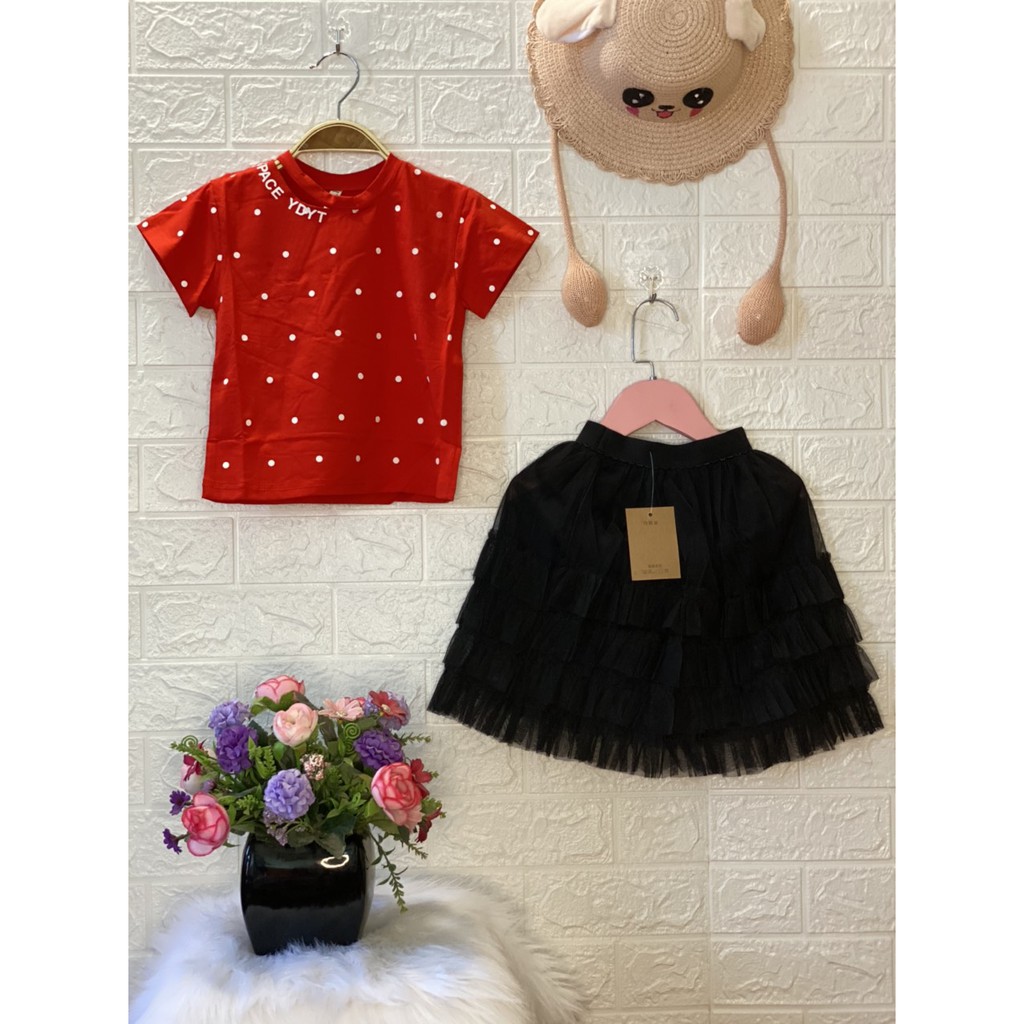 chân váy bé gái size 13-18kg siêu điệu