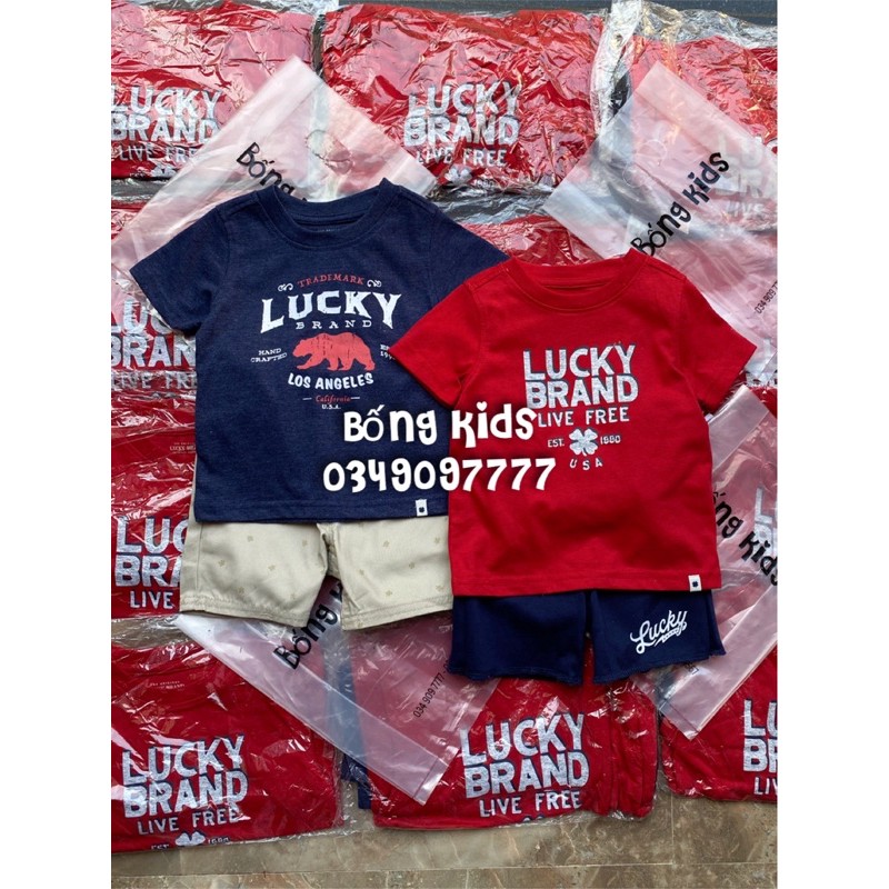 Bộ Hè Bé Trai LuckyBrand