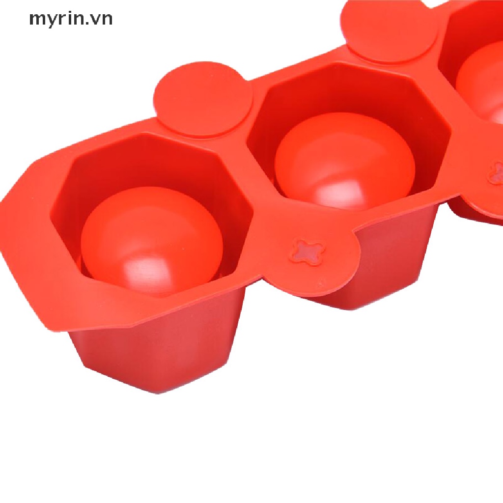 Khuôn Silicone Làm Chậu Hoa / Xi Măng / Xi Măng 3 Ngăn Tiện Lợi