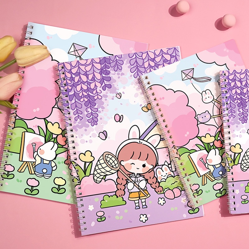 Bộ 24 Tờ Giấy A5 Hai Mặt Dùng Sưu Tầm Sổ Tay