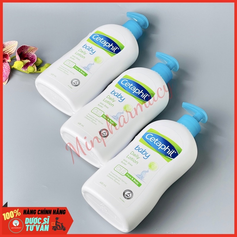 Sữa Dưỡng Da Hàng Ngày Cho Bé CETAPHIL BABY DAILY LOTION 400ml