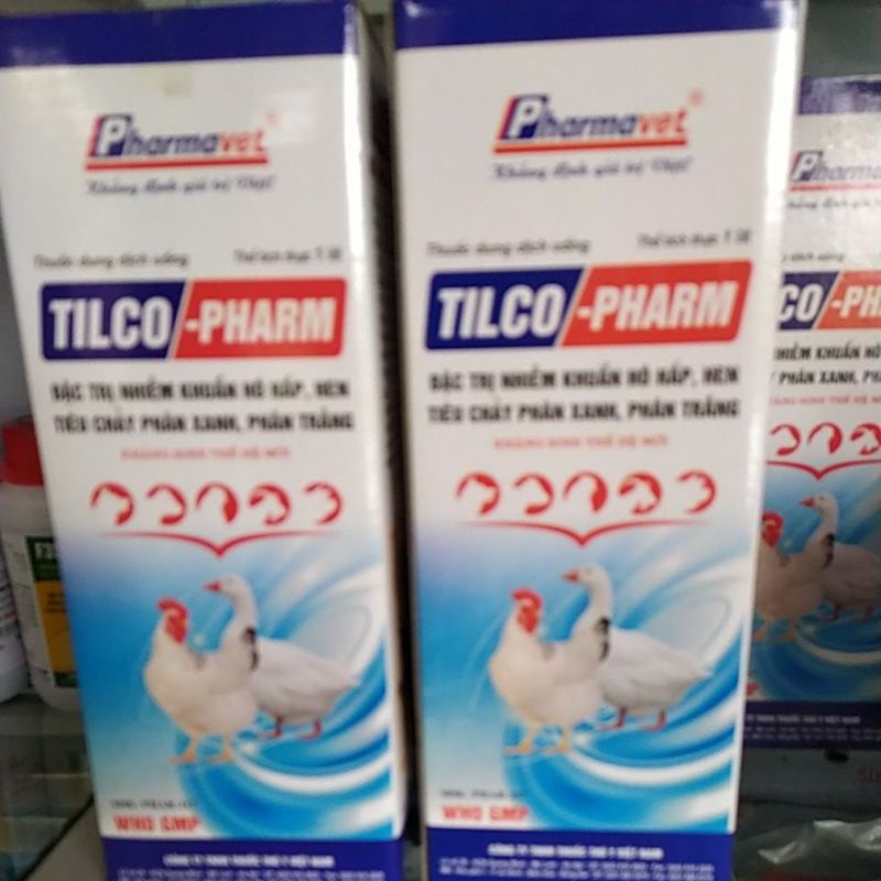 TILCO-PHARMĐẶC TRỊ NHIỄM KHUẨN HÔ HẤP, HEN, TIÊU CHẢY PHÂN XANH PHÂN TRẮNG