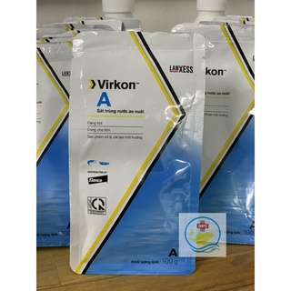 Virkon a 100 gram - sát trùng ao hồ nuôi an toàn, hiệu quả cao