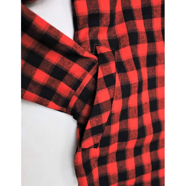 Áo khoác unisex sơmi dạ có mũ xuất dư xịn VNXK